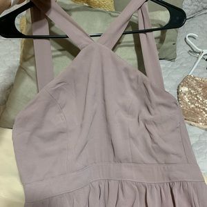 Bridesmaid dress,mauve color,worn once,10/12 size